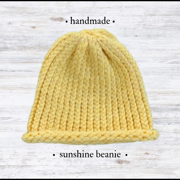 Handmade Beanie by Rebecca B (me)  ✨